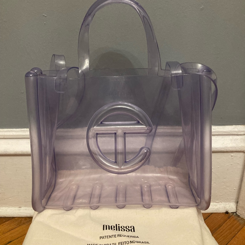 ✨HOST PICK✨MELISSA x TELFAR Medium Jelly Shopper - Clear✨HOST PICK✨